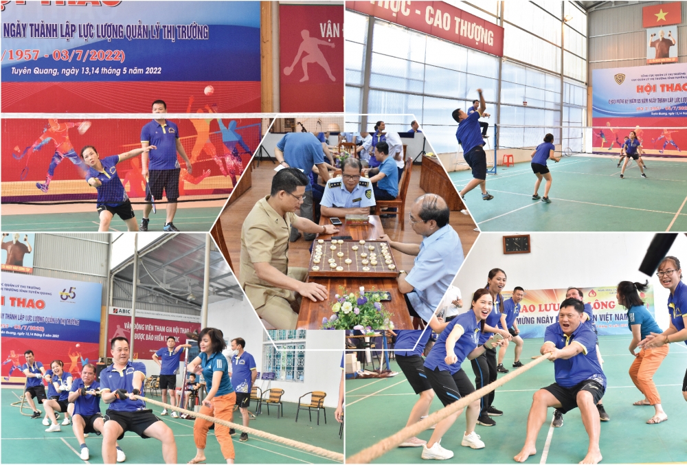 Quản lý thị trường cả nước với nhiều hoạt động chào mừng 65 năm truyền thống lực lượng