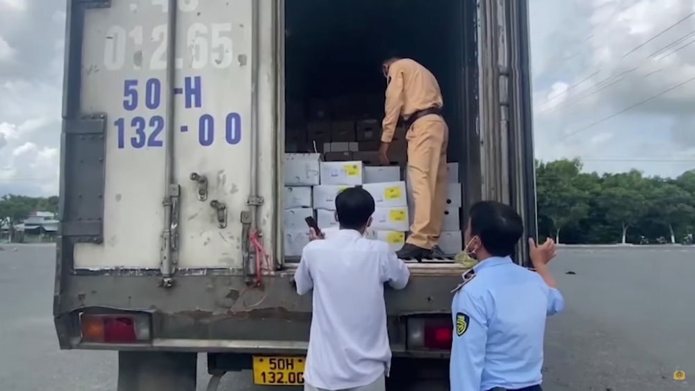 An Giang: Bắt giữ gần 16 tấn thịt lợn không rõ nguồn gốc