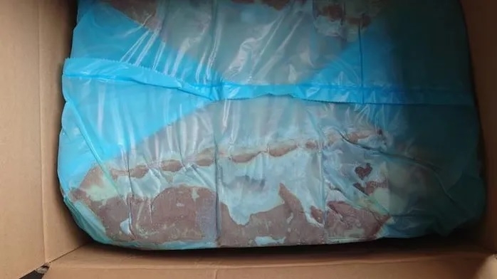 An Giang: Bắt giữ gần 16 tấn thịt lợn không rõ nguồn gốc