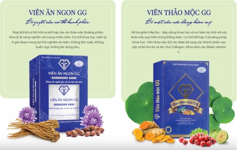 Bộ Y tế cảnh báo viên ăn ngon và thảo mộc GG quảng cáo sai sự thật