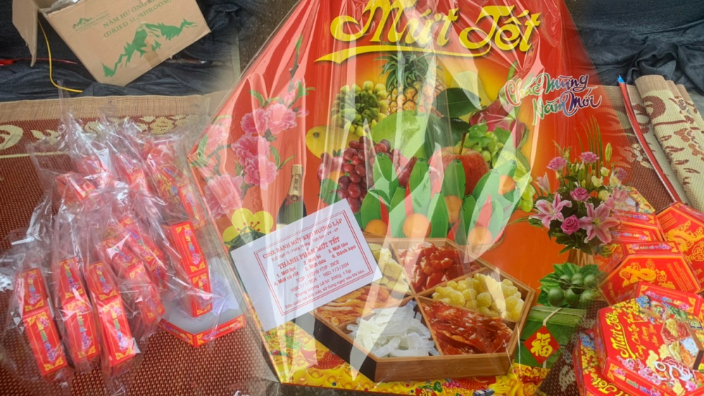 Lực lượng QLTT phát hiện Mứt Tết giả tại Thổ Tang, Vĩnh Phúc