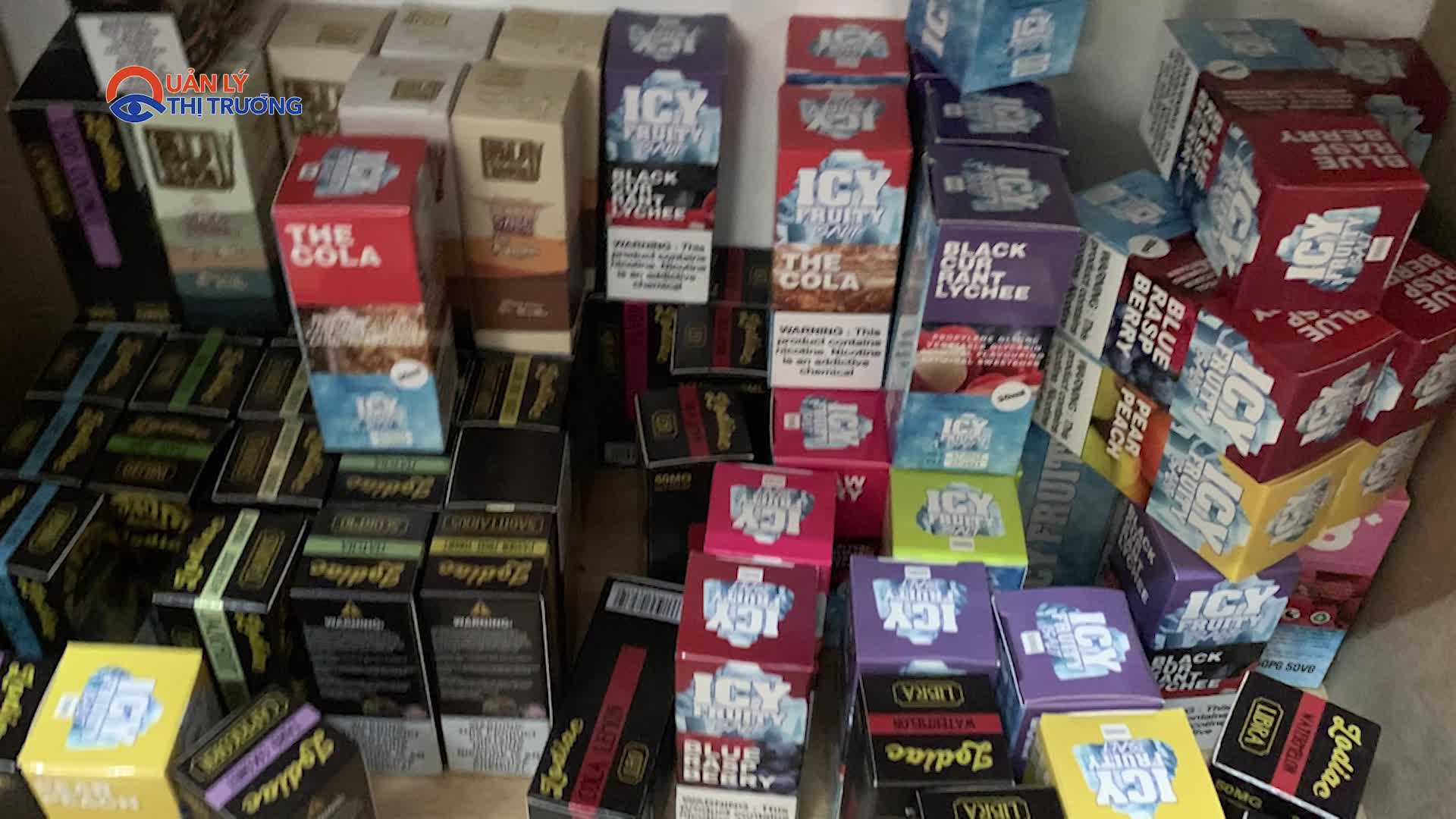 Cà Mau: Thu giữ lượng lớn sản phẩm và phụ kiện thuốc lá điện tử nhập lậu