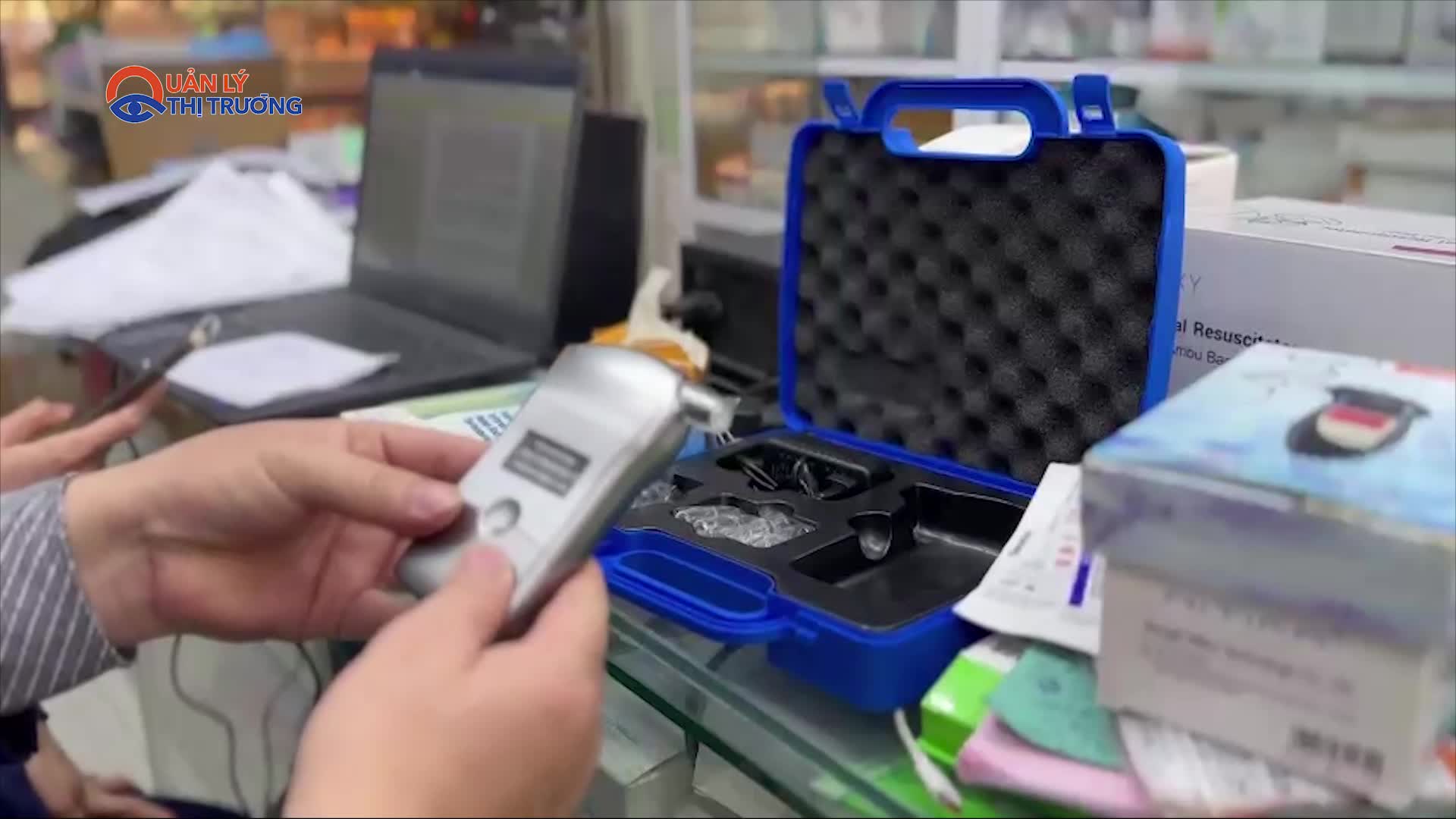 Phát hiệu nhiều sai phạm trong kinh doanh thiết bị đo nồng độ cồn tại Hà Nội