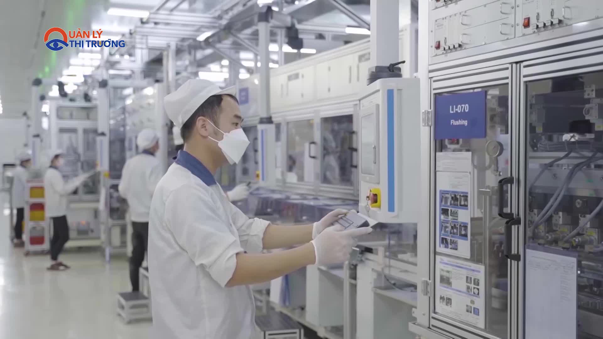 Ngành sản xuất Việt Nam tiếp đà tăng trưởng