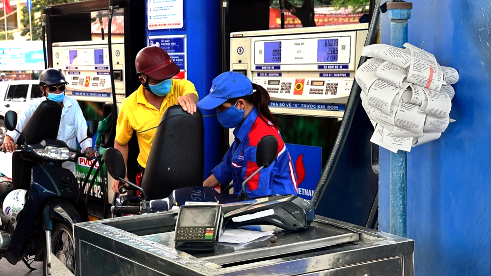 Bộ Công Thương hỏa tốc chỉ đạo xuất hóa đơn từng lần bán lẻ xăng dầu