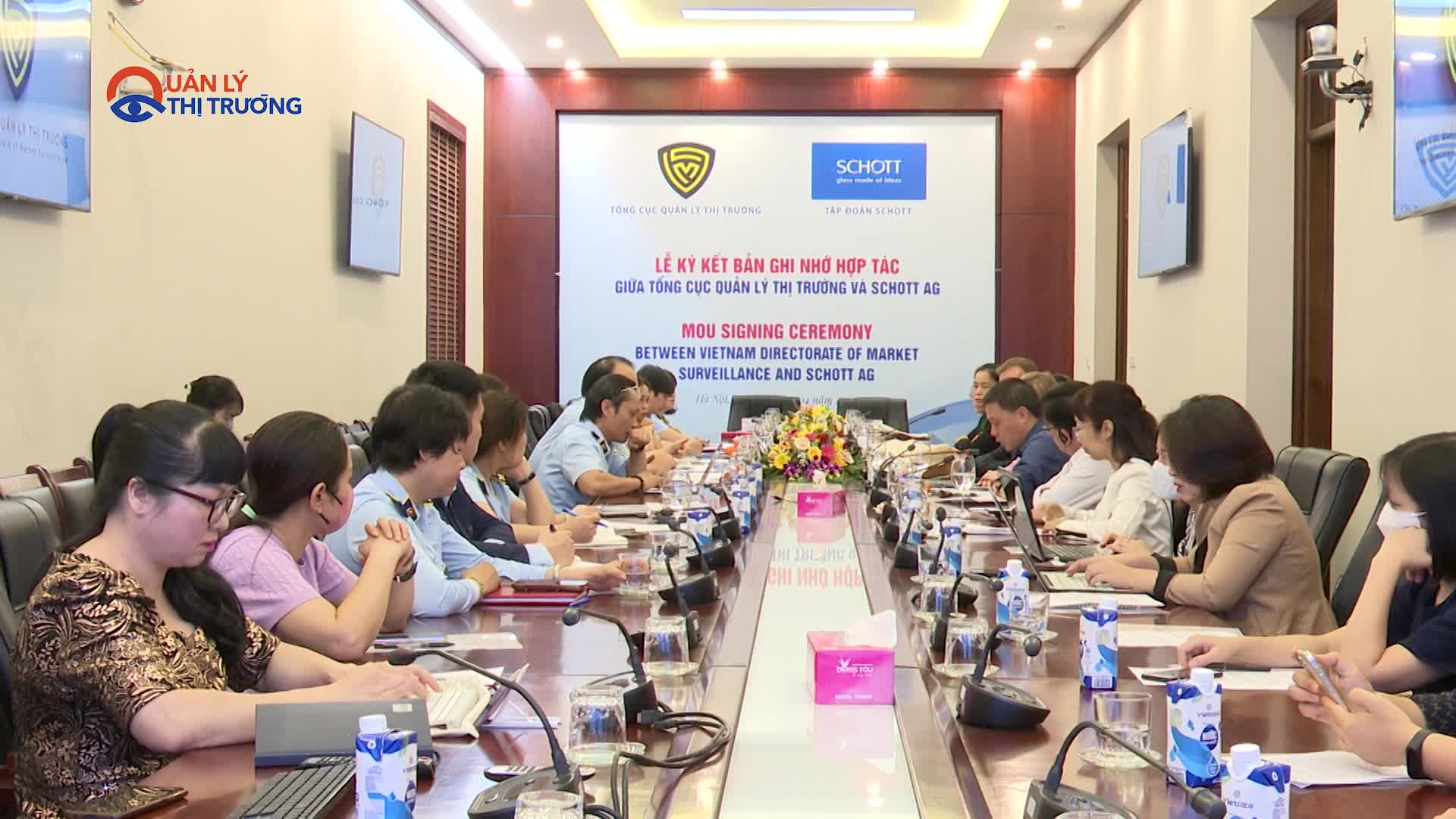 Ký kết biên bản ghi nhớ nâng cao hiệu quả công tác phòng, chống hàng giả