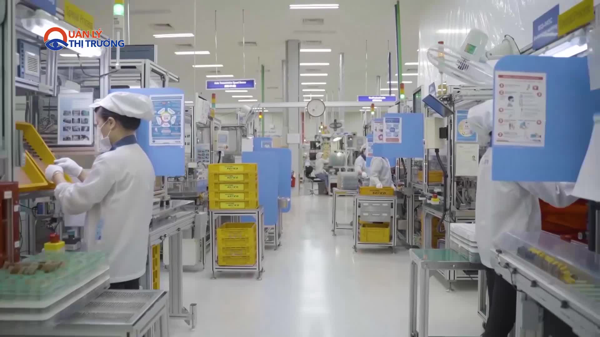 Sản xuất công nghiệp tăng nhẹ trong tháng 5