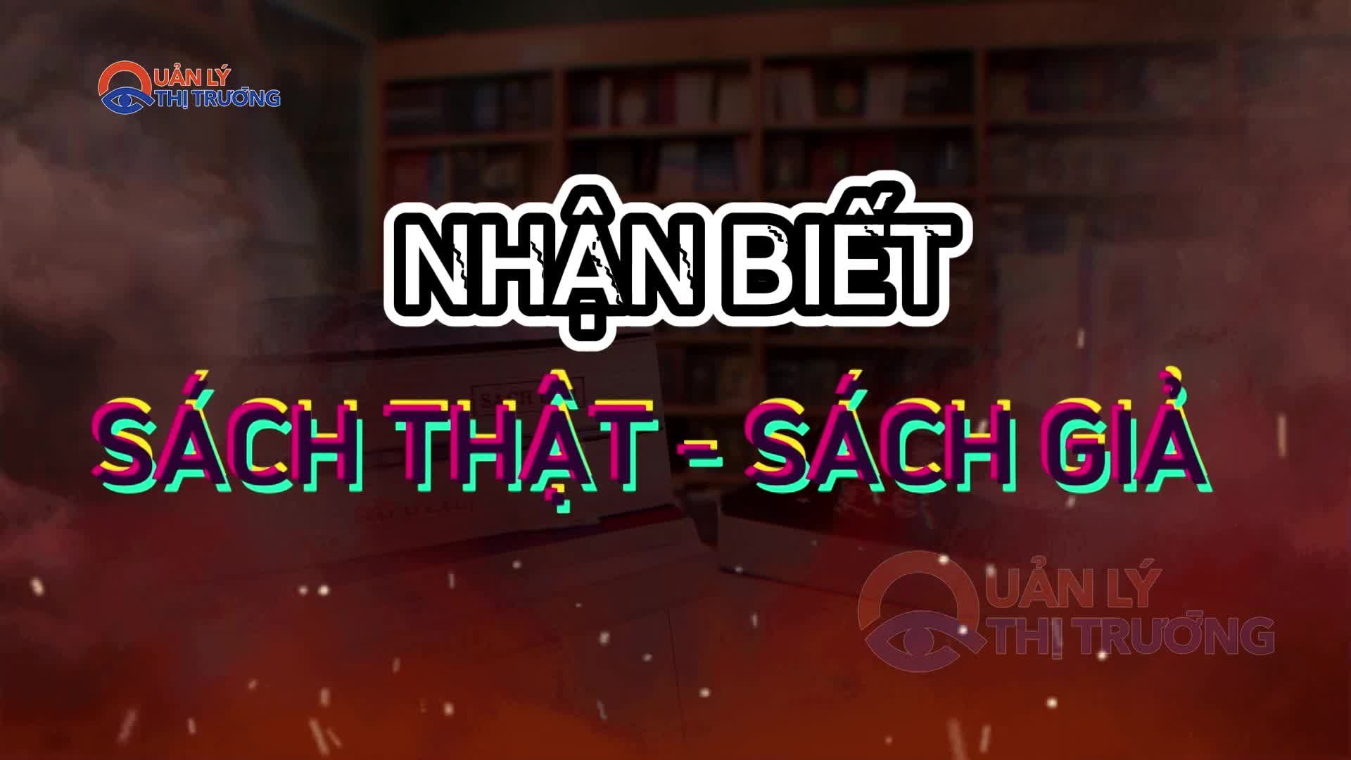 Cách phân biệt sách thật – sách giả