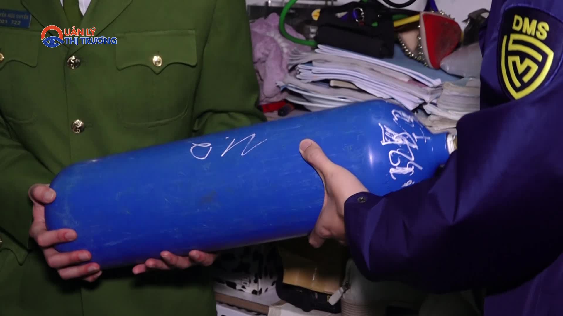 Xử lý cơ sở kinh doanh bóng cười nhờ tin báo của người dân