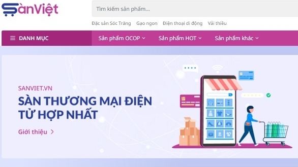 Xây dựng sàn thương mại điện tử hợp nhất 63 tỉnh, thành