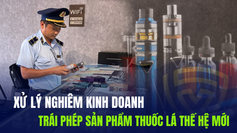 Hà Nội: Xử lý nghiêm kinh doanh trái phép sản phẩm thuốc lá thế hệ mới