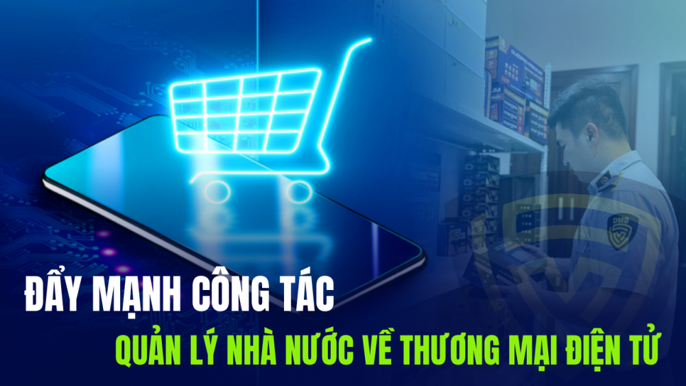 Phóng sự: Đẩy mạnh công tác quản lý nhà nước về thương mại điện tử