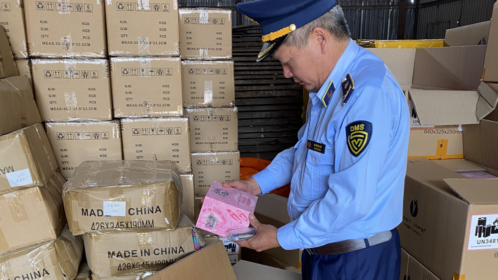 QLTT Bắc Ninh: Xử phạt 90 triệu đồng vì kinh doanh thuốc lá nhập lậu