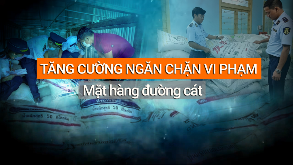 Phóng sự: Lực lượng QLTT tăng cường ngăn chặn vi phạm mặt hàng đường cát